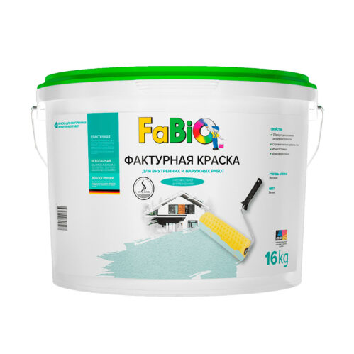 Краска FaBio ФАКТУРНАЯ фасадная