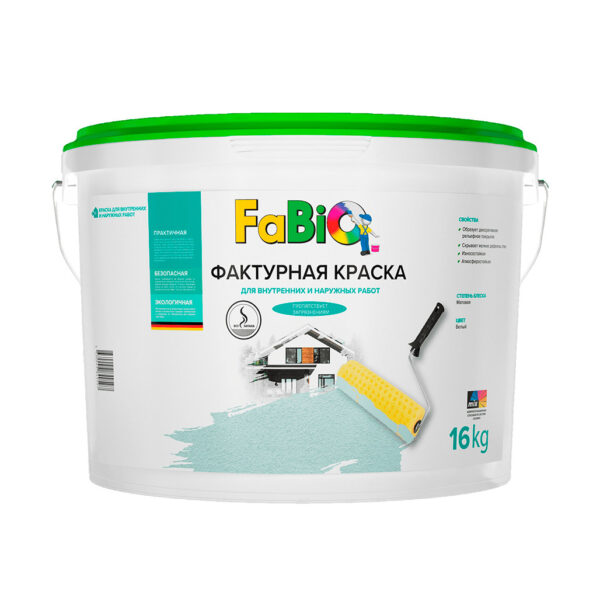 Краска FaBio ФАКТУРНАЯ фасадная