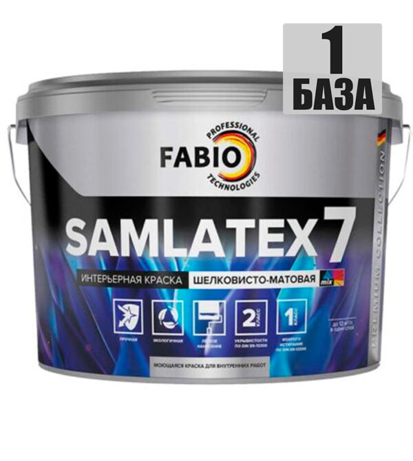 Краска FaBio Samlatex 7 - база 1