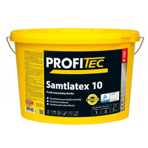 Краска PROFITec P154 weiss Samtlatex 10
