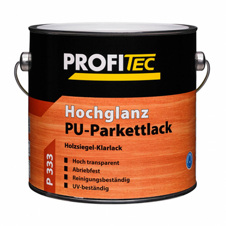 Лак акриловый глянцевый PROFI Tec P333 PU-Parkettlack