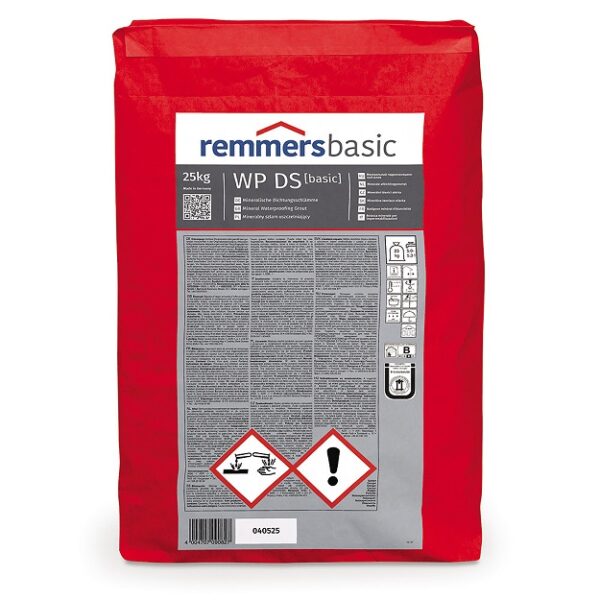 Шлам REMMERS WP DS BASIC Минеральный гидроизоляционный 25кг