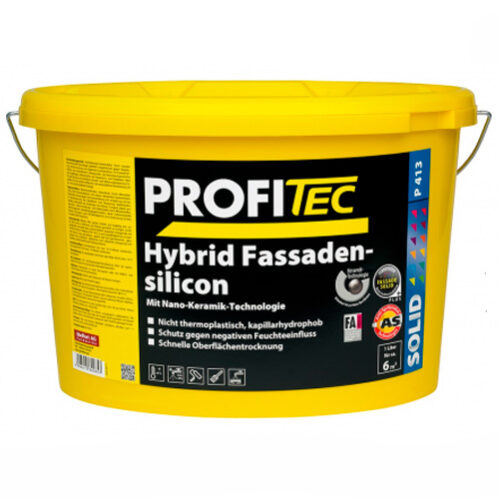 Краски PROFITec P413 weiss Hybrid Fassadensilicon база 1