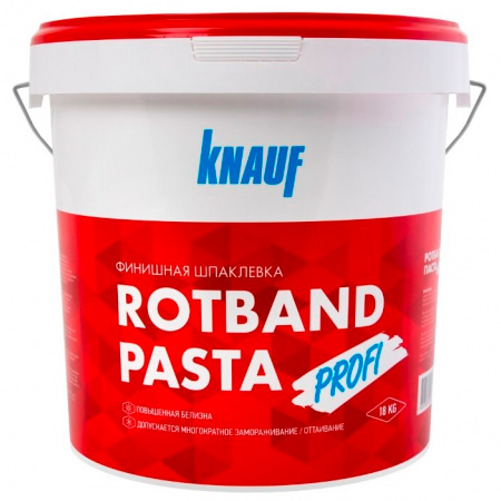 Шпаклевка KNAUF Паста Ротбанд ПРОФИ
