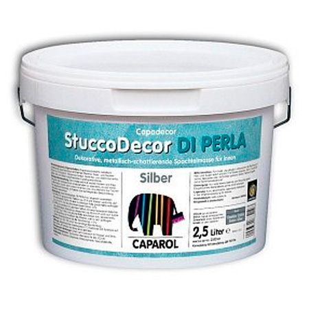 Шпатлевочная масса Caparol StuccoDecor PERLA silver 2.5кг