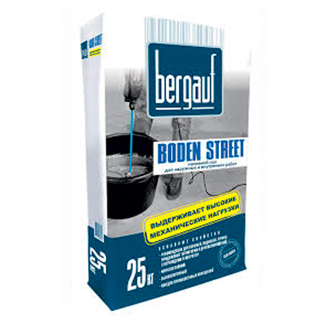 Пол наливной Bergauf Boden Street 25 кг
