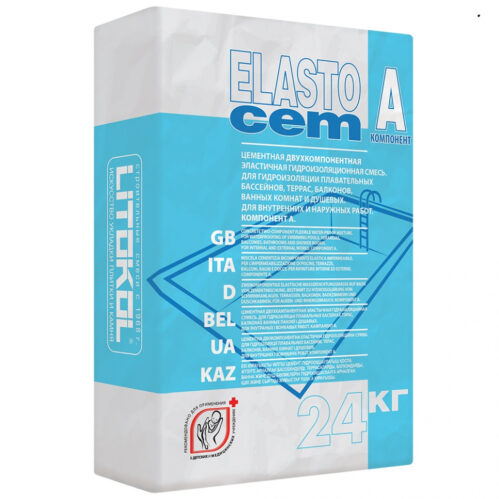 Гидроизоляционная смесь Litokol ELASTOcem А 24кг