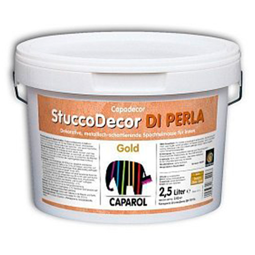 Шпатлевочная масса StuccoDecor PERLA gold 2.5 л