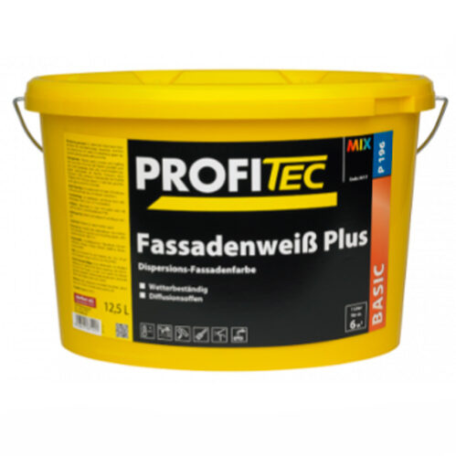 Краски PROFITec P196 Fassadenweiß Plus 12.5 л