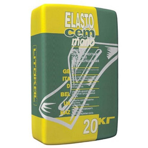 Гидроизоляционная смесь Litokol ELASTOcem MONO 20кг