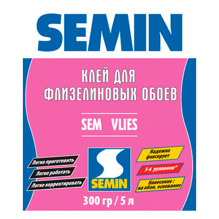 Клей Semin SEM VLIES флизелиновый 300 г