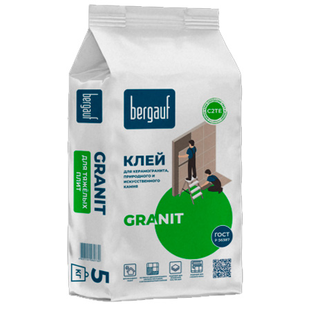 Клей плиточный Bergauf Granit